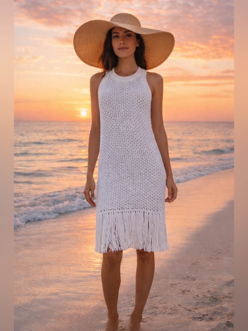 Michael Kors crochet dress